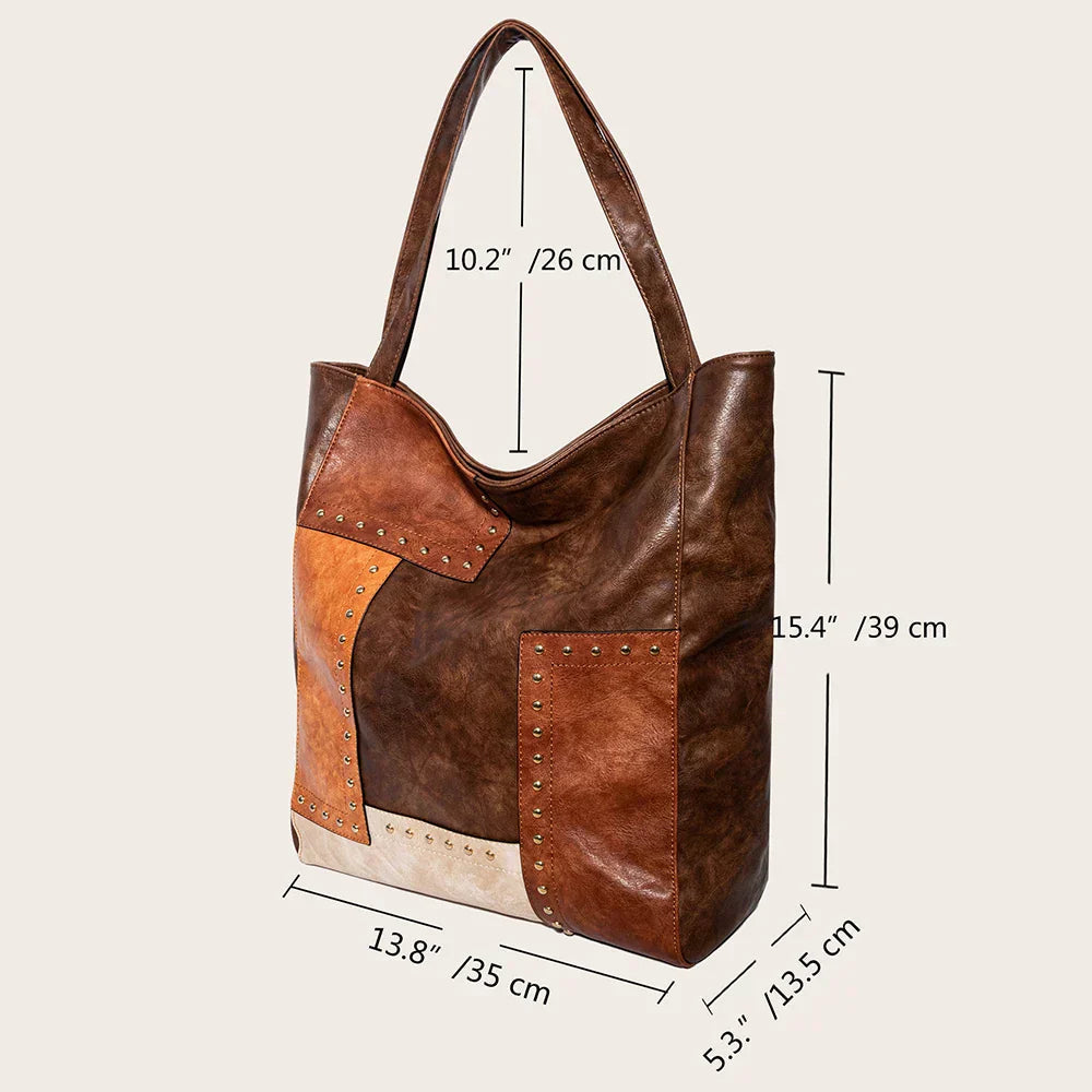 Dagny | Bolso vintage de patchwork