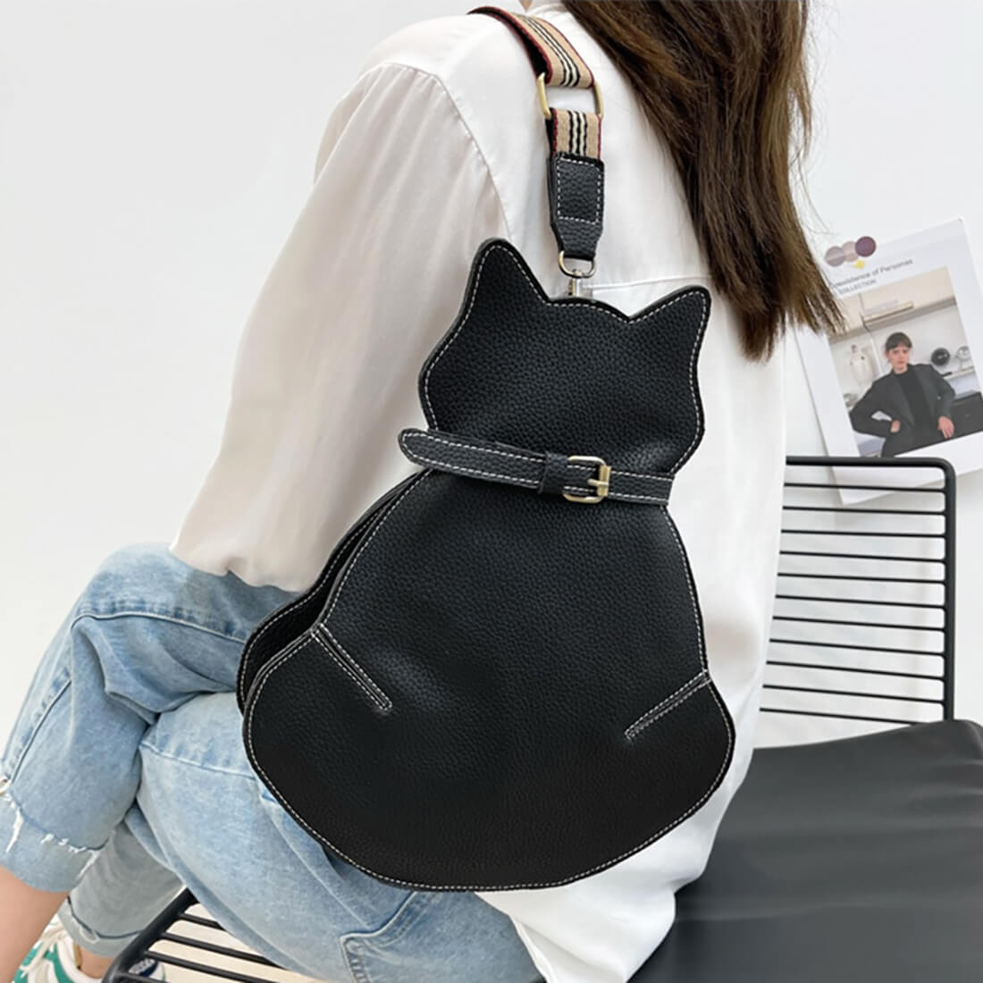 Brechtje - Bolso de gato súper lindo