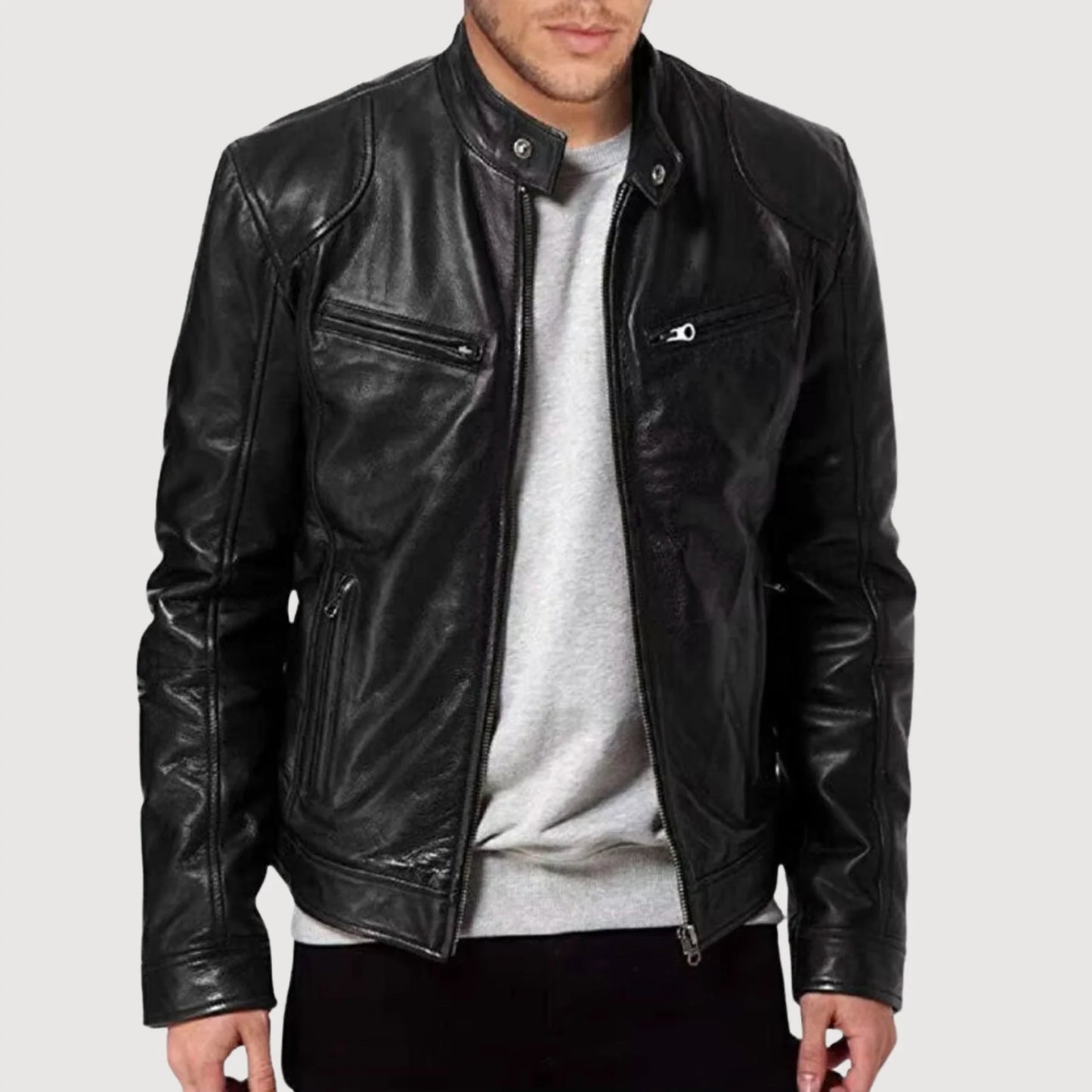 Roan - Chaqueta de Cuero Vegano
