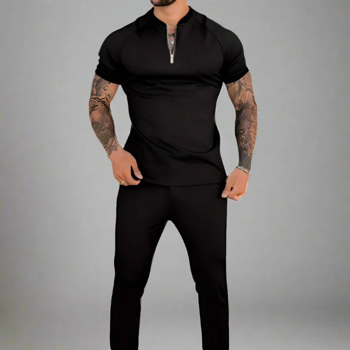 CAMISA JACK COLE CON CREMALLERA