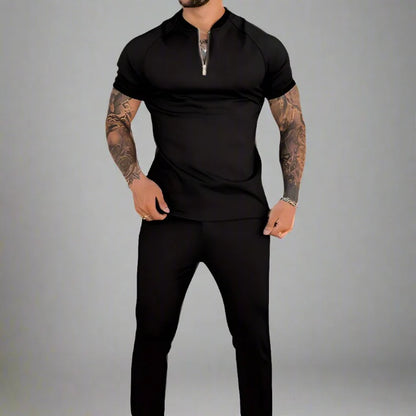 CAMISA JACK COLE CON CREMALLERA