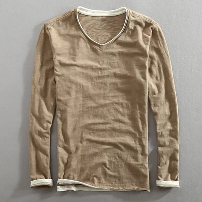 Camiseta con cuello en V Nightfall