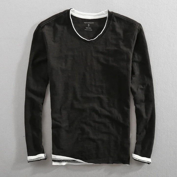 Camiseta con cuello en V Nightfall