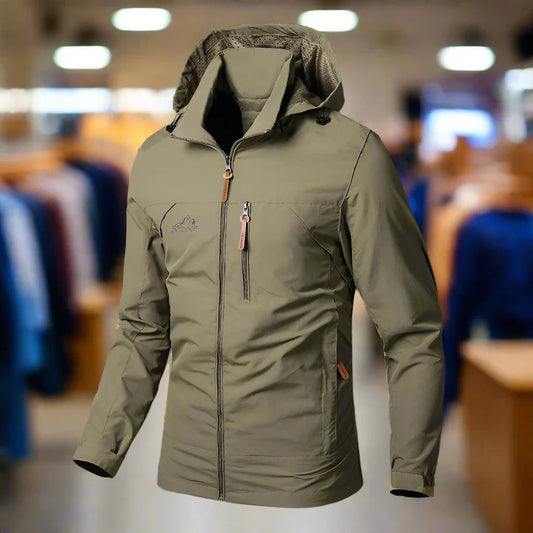 Andries - Chaqueta ajustable, transpirable e impermeable