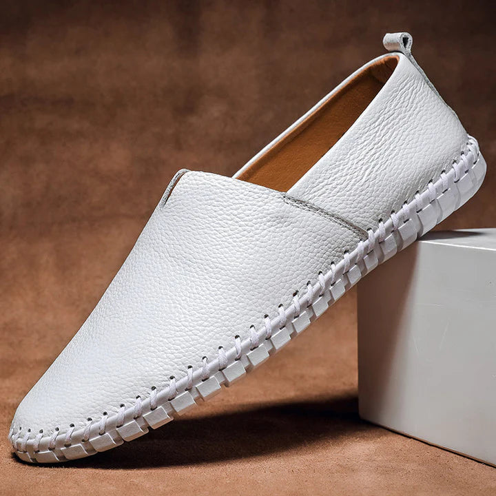 MOCASINES DE CUERO GENUINO MILANO