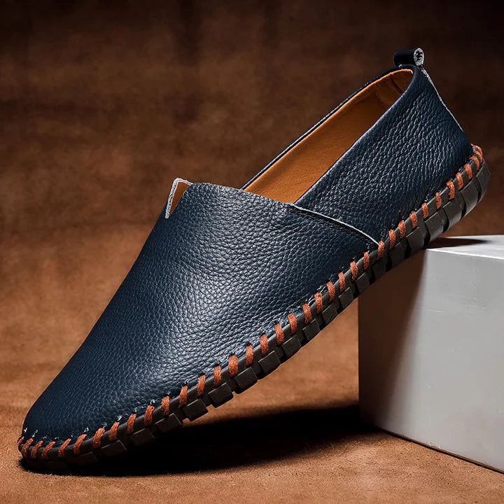 MOCASINES DE CUERO GENUINO MILANO