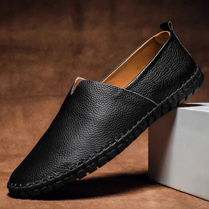 MOCASINES DE CUERO GENUINO MILANO