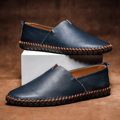 MOCASINES DE CUERO GENUINO MILANO