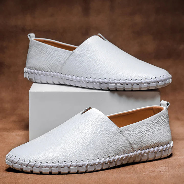 MOCASINES DE CUERO GENUINO MILANO