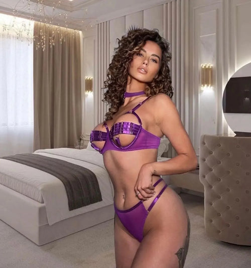 Zina | Conjunto de lencería de 4 piezas