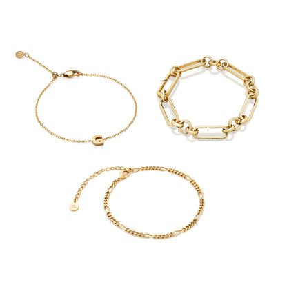 Classic Figaro Chain Set