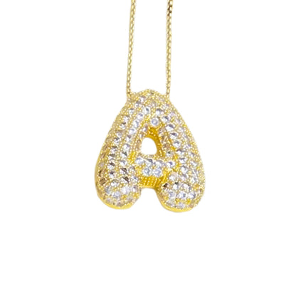 Sparkling Initial Necklace
