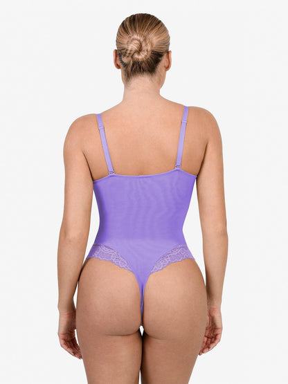 Elegant Lace Shaping Bodysuit