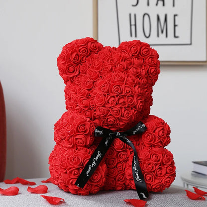 Eternal Rose Bear of Affection