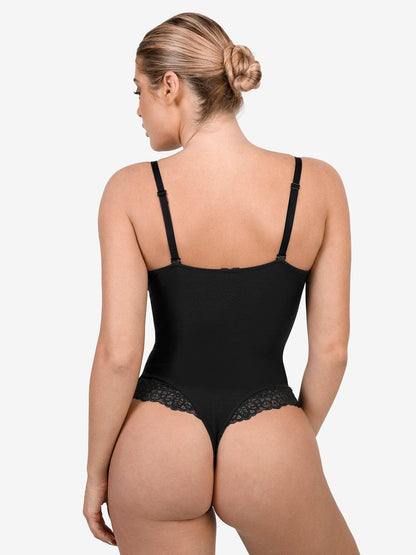 Elegant Lace Shaping Bodysuit