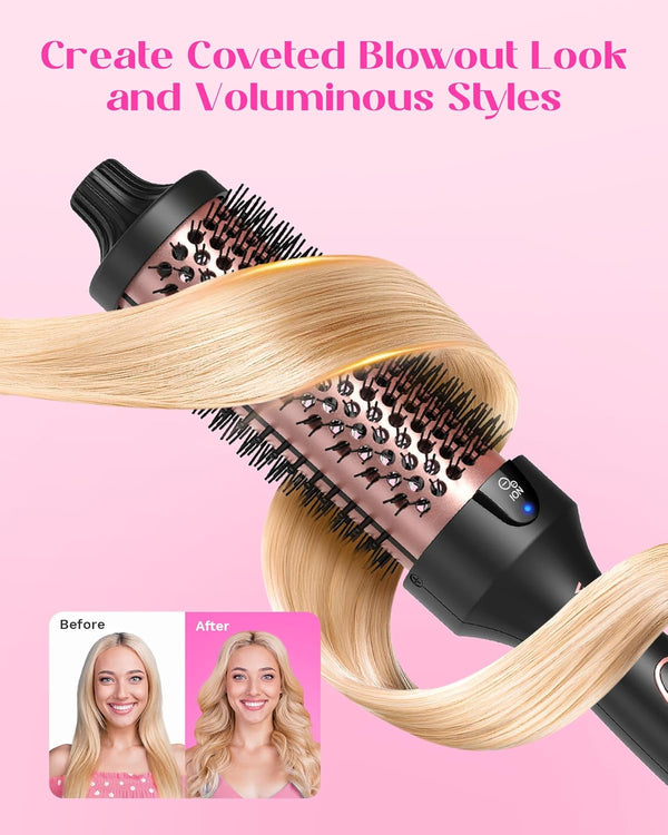 Wavytalk Cepillo Térmico de 1.5 Pulgadas