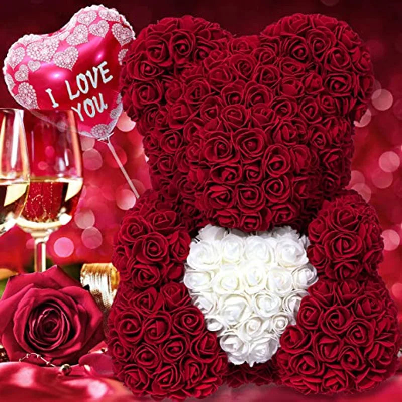Eternal Rose Bear of Affection