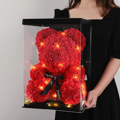 Eternal Rose Bear of Affection