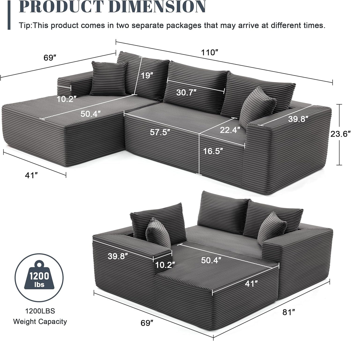Boneless Cloud Sofa