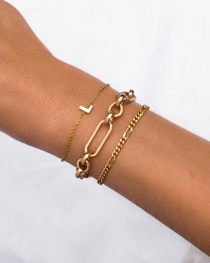 Classic Figaro Chain Set
